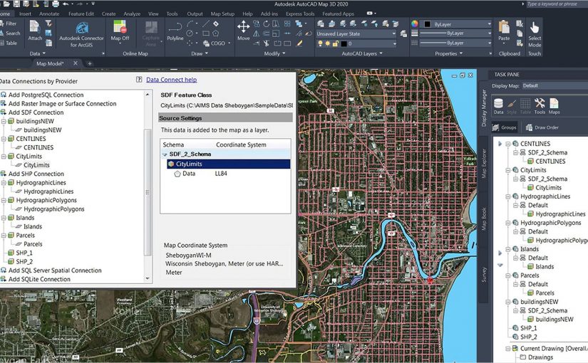 Autodesk AutoCAD Map 3D 2020