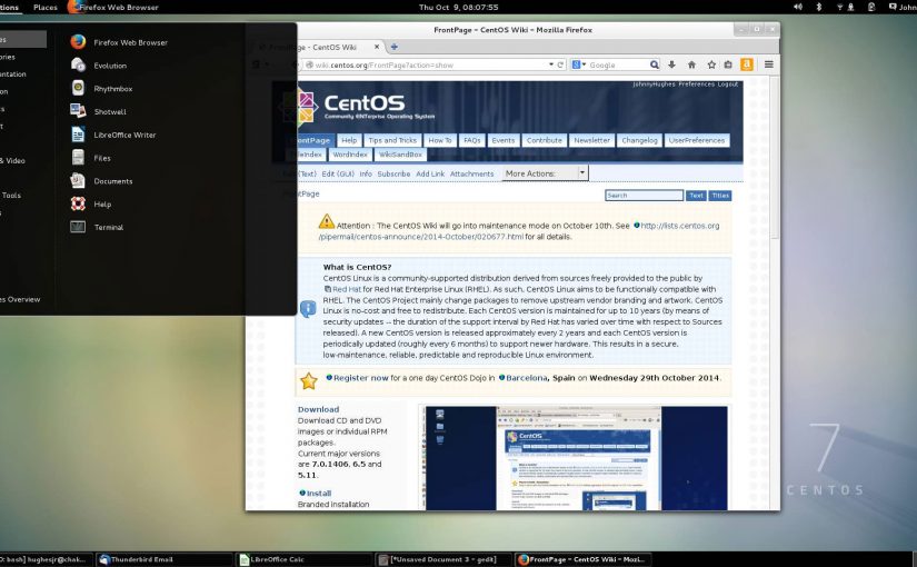 Canada CentOS 7.5 2018