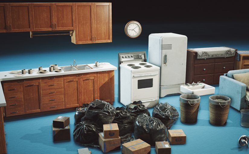 Canada Cubebrush Abandoned Post Apoc Apartment Game Props