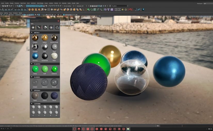 ShadeIt 2.1 script for Maya 2017 to 2019