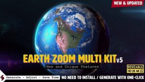 Videohive 7962581 Earth Zoom Pro Kit
