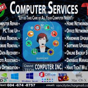 Computer Repair Vancouver & Area | Mac Repair | Laptop Repair | Virus Removal | Email Support BC