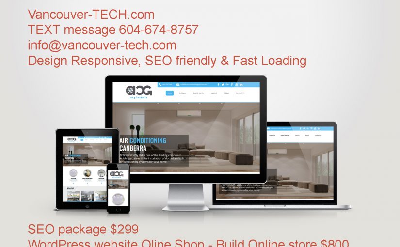 Design Responsive, SEO friendly & Fast Loading WordPress website