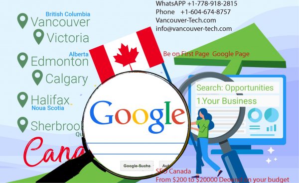 Vancouver SEO marketing best services canada free