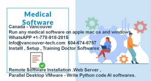 We will install any doctors software emr .msp , profile  on your macbook . Most medical Softwares available is windows version But Most doctors prefer to buy M1 macbook  new apple chip such as macbook air m1 which light and easy to carry on and then we can assist medical center or doctors for installation all softwares on their macbook . Jane is an online platform for health and wellness practitioners that makes ... and supported by an enthusiastic (and growing) team in North Vancouver, BC We are the owner and operator of the largest single chain network of primary care clinics in British Columbia. Additionally, we provide EMR (Electronic ... he future of healthcare is Bright! We design and build software solutions to deliver the best patient and provider experiences. 3M Canada Health Information Systems delivers innovative software and consulting services from computer-assisted coding (CAC) to ... Vancouver BC V6K 1X2 Accuro was developed in British Columbia and is still supported by EMR experts located in our Kelowna and Vancouver, BC offices. Search 573 Medical Software Company jobs now available in Vancouver, BC on Indeed.com, the world's largest job site.Vancouver, BC November 20, 2018 - Ayogo Health Inc., a world-leading vendor of digital health and patient engagement products and services, Pain-free medical billing for doctors. Stop using paper, index cards and clunky software MSP - our web & mobile apps make billing simple. Save time & earn more. A small central Vancouver Island medical applications software company ... by the B.C. Centre for Disease Control's contact tracing staff ... Digital health solutions and technology in Canada  is ...StarFish Medical is Canada's largest medical device design, development and contract manufacturing company. We help medtech innovators throughout North ...  Medical Software jobs now available in Vancouver, BC on Indeed.com, the world's largest job site.Credible COVID-19 resources developed with the BC Ministry of Health and the BC ... other digital health companies by designing our software in partnership ... healthcare software companies in canada medical software canada emr vendors in bc top emr systems in canada emr companies in canada accuro emr emr market share canada