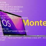 Upgrade Recovery MAC OS 12 Monterey vancouver bc canada tontoro apple update m1 problem solved