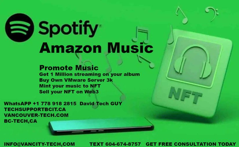 NFTs, Web3, ownership of Music , Video Digital NFTs